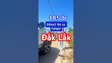 Đất Daklak giá 185tr - sẵn thổ cư đường betong Diện tích 350m, rất rẻ tại Dac lac
