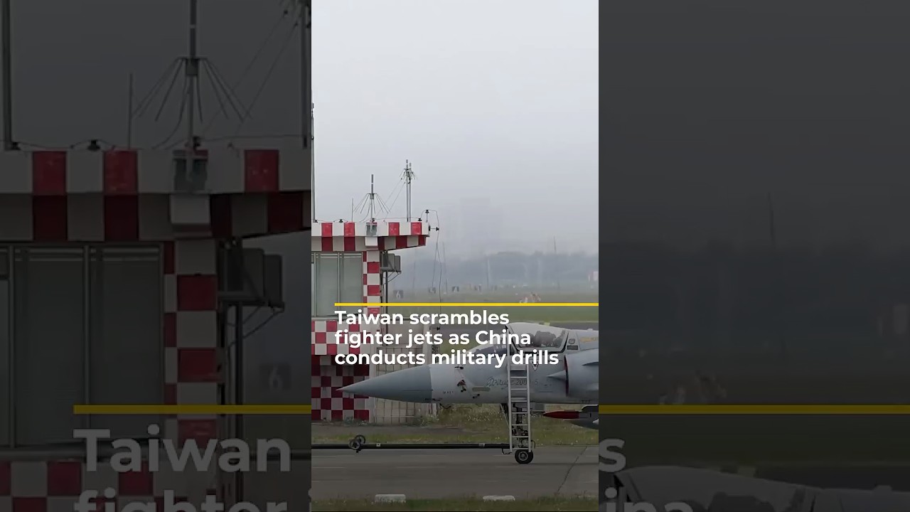 China holds second day of live-fire drills around Taiwan