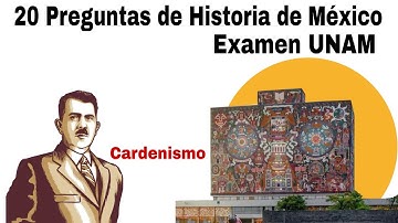20 Preguntas de Historia de México EXAMEN UNAM | BANCO de Historia de MX PARTE 10