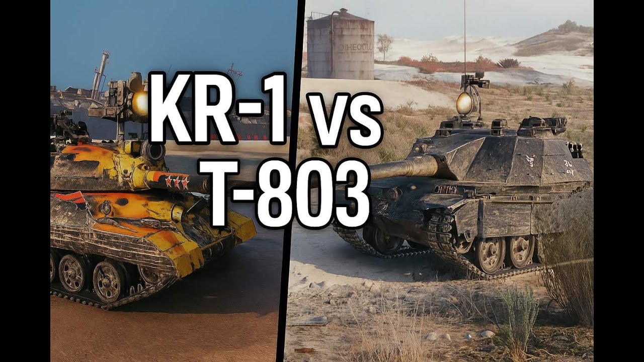 KR-1 vs T-803 – Which Heavy Tank DOMINATES? 🔥💥
