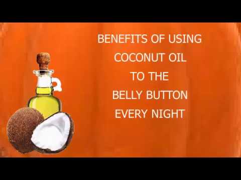 Benefits of applying Coconut Oil In Belly Button