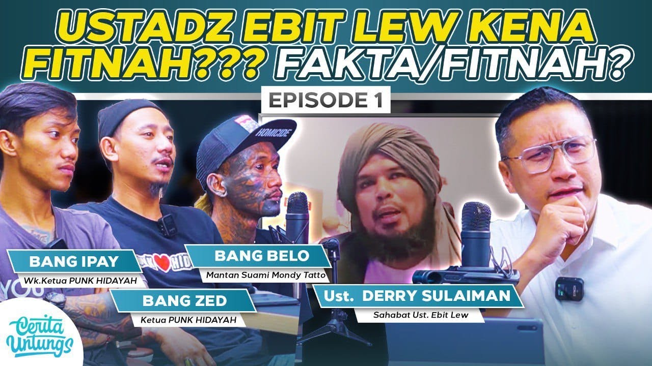 Eksklusif!!! Ini BUKTI Mondy FITNAH Ust. Ebitlew!! Bersama Ex. Suami &  Ust.Derry-Ust.Derry Sulaiman