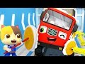 Monster Truck - Bath Song | Fire Truck, Police Car | Nursery Rhymes | Kids Songs | BabyBus