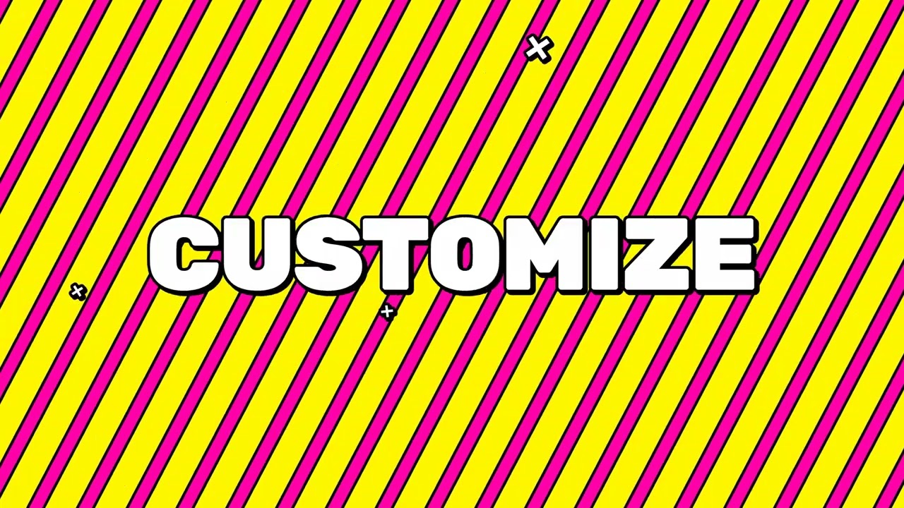 Typography Stomp - Openers | After Effect Template