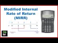 Modified Internal Rate of Return | MIRR | FIN-Ed