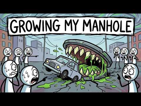 This Manhole is Very HUNGRY! – Growing My Manhole
