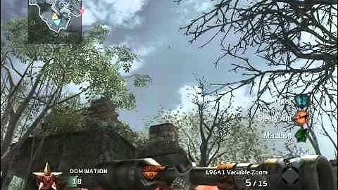 COD Black Ops across the map tomahawk (Jungle)