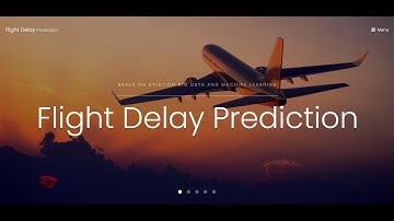 ✈️🕒⚠️🔍📊Flight-Delay-Prediction-System