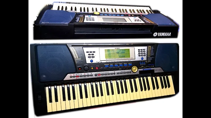 YAMAHA PSR-540 (sound demonstration) HiQ sound and playing