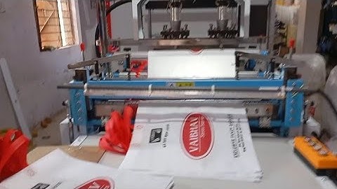 Auto Handle Loop Non woven cutting machine