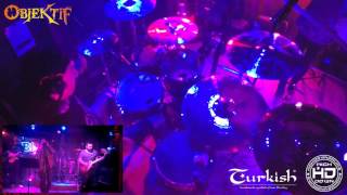 Objektif - Yuh - B1Live 12.03.16 DrumCam Resimi