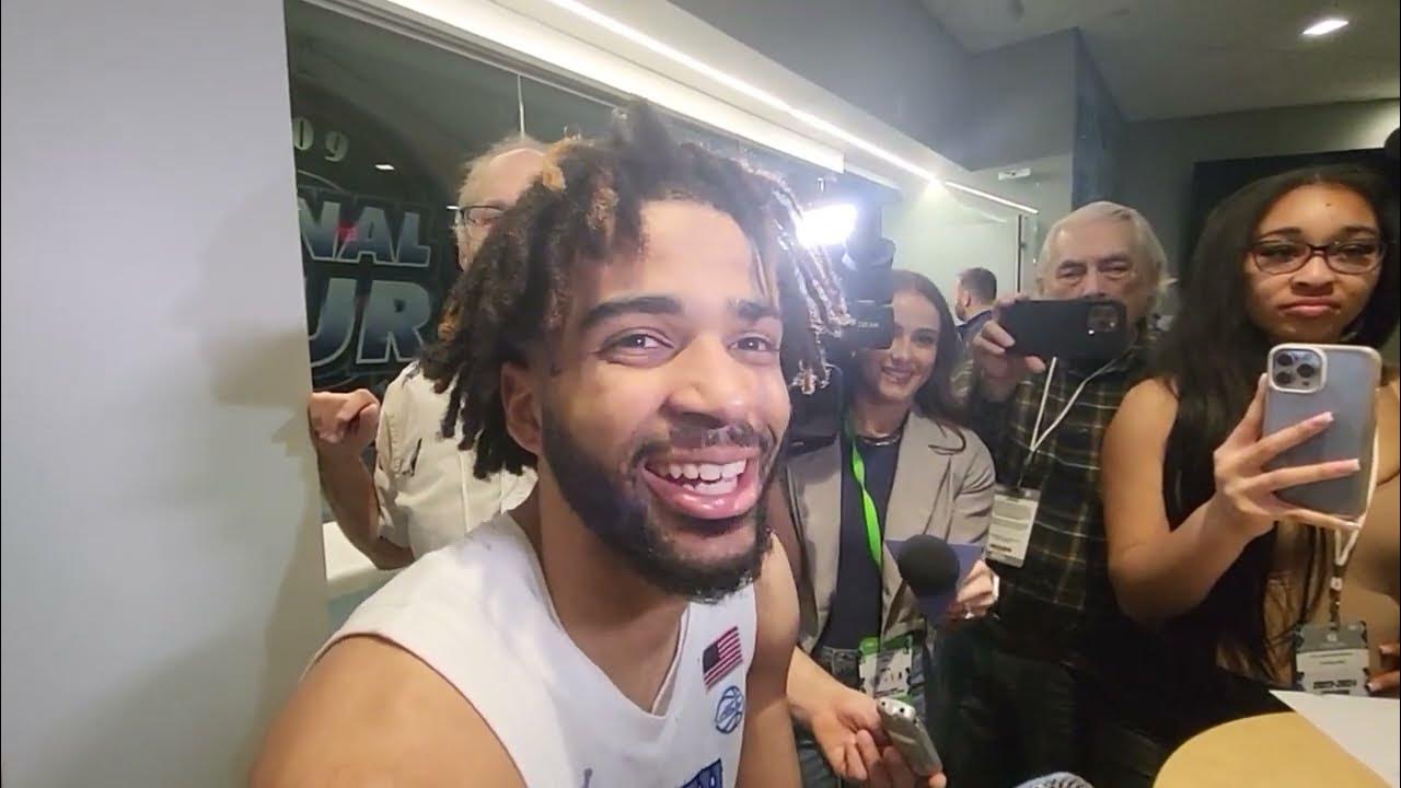 Video: R.J. Davis, Jae'Lyn Withers, Harrison Ingram Post-Miami Locker Room Interviews