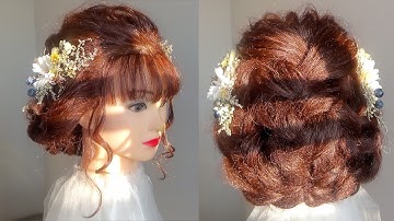 Tóc cô dâu đẹp P14 - tóc bới, tóc tết, tóc xõa, tóc dợn sóng, tóc lệch vai...