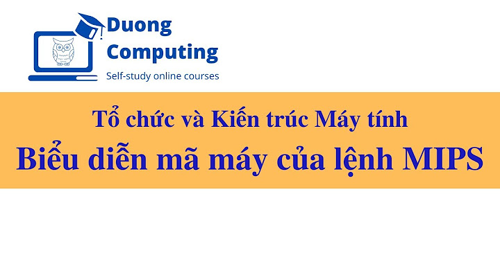 Bài tập thi kiến trúc máy tính có lời giải năm 2024