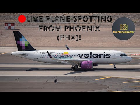 馃敶 LIVE Plane Spotting | PHX Sky Harbor International Airport | 9/5/25