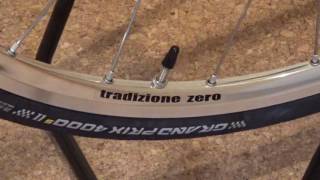 RALEIGH CRDにホイールTradizione zeroを装着してみた - YouTube