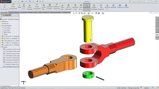 Solidworks tutorial | Sketch knuckle joint in Solidworks