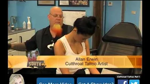 LA South  and Allan Irwin with Cutthroat Tattoo Pa...