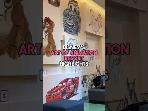 Video: „Disney's Art of Animation Resort“nuotraukų kelionė