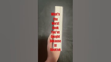 Thumbnail of What’s the worst book you have bought because of Booktok? #booktok #read