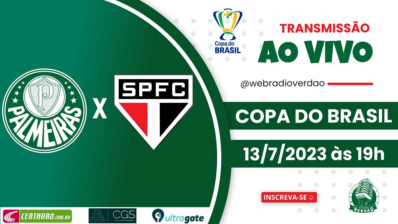 PALMEIRAS X SÃO PAULO TRANSMISSÃO AO VIVO DIRETO DO ALLIANZ PARQUE