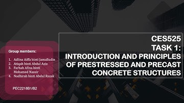 Introduction and principles of prestressed and precast concrete structures