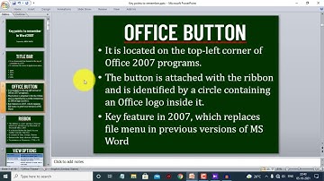 Key points to remember in word part 02