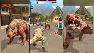 Boss raid battle #gaming #gamers #jurassicworldalive #dinosaur #jurassicworld #dino