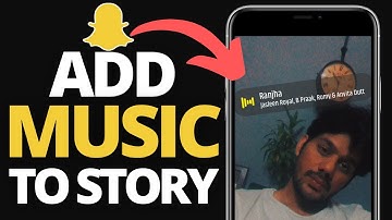 How To Add Background Song On Snapchat | Snapchat me manpasand song kaise lagaye