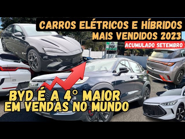 Carros mais vendidos em setembro de 2023 no Brasil