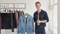 5 Different Styles of Denim Jackets for Men | Jean Jacket Outfit Ideas - Durasi: 6.18. 