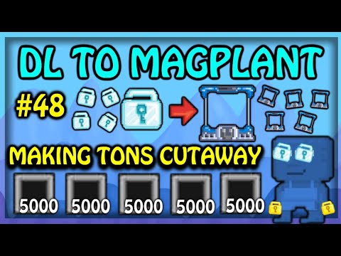 making-tons-cutaway!-(profit!)🔥|-dl-to-magplant-#48---growtopia
