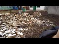 Time-lapse складывания дров СЕЗОН 2020