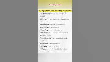 Important one word substitution ✅💯 #english #vocabulary #shorts