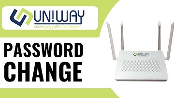 How to Change Wifi Password on Uniway Router - Full Guide (2025)