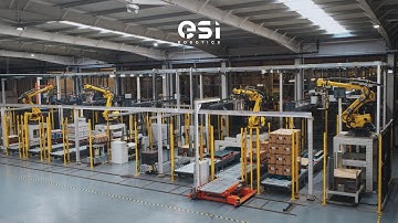 Fully Automated Detergent Production Line 💙🚀 ESI Robotics