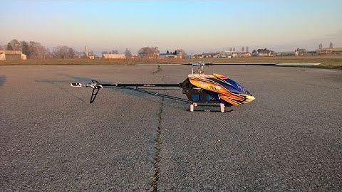 Align T-rex 700 DFC HV tuning flight