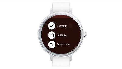 Todoist for Wear OS: Schedule