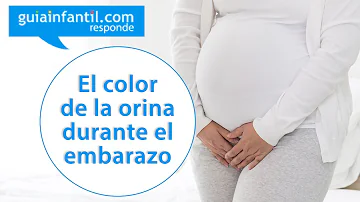 ¿De qué color es la orina durante el embarazo?