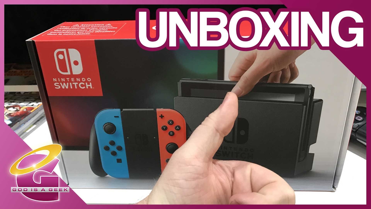 lille løfte op Cordelia Nintendo Switch Unboxing: What's in the box? - YouTube