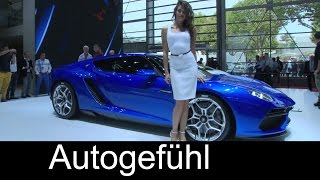 All-new Lamborghini Asterion LPI 910-4 Plugin-Hybrid concept world premiere - Autogefühl