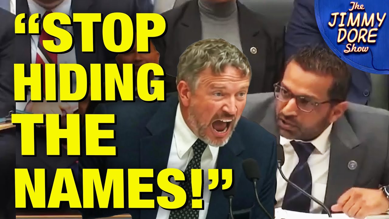 Massie Accuses Patel Of Covering Up Epstein Trafficking!