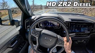 2024 Chevrolet Silverado 2500HD ZR2  6.6L Diesel Off Road Beast (POV Binaural Audio)