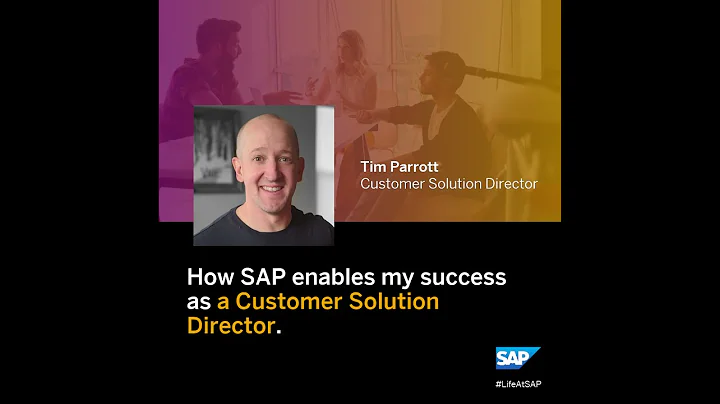 How SAP Enables my Success as a Customer Solution ...