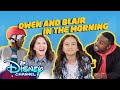 Owen and Blair in the Morning | Roll It Back | Just Roll with It | Disney Channel
