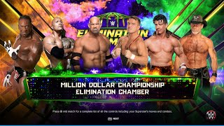 WWE 2K24 Championship Elimination Chamber!
