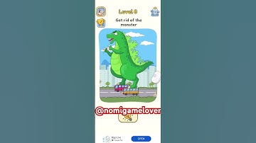 Get Rid of the monster || Dop 5 || Level 8 #share #subscribe #like #like #gaming #shortvideo #game
