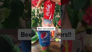 Beer Can Cover ! enjoy your beer without having to worry #shorts screenshot 5