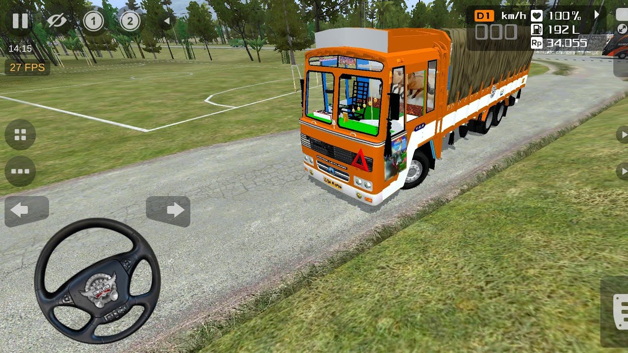 INDIAN LORRY DRIVE ON OFF-ROAD 🚛🚛