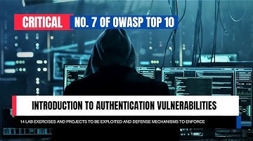Introduction to Authentication Vulnerabilities